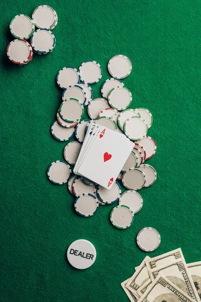 Live casino blackjack table multi-camera view